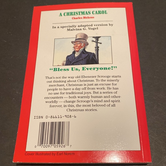 “A Christmas Carol,” Paperback - Picture 2 of 4
